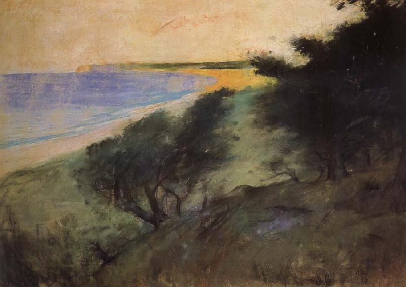 Lesser Ury Kuste of jutted